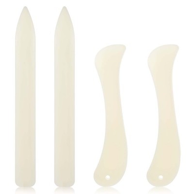 Giantree 4 Pcs Bone Folder Paper Creaser Set, Folding Scoring Burnishing...
