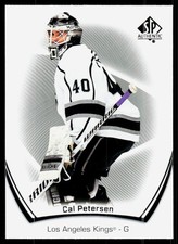 2021-22 SP Authentic #37 Cal Petersen