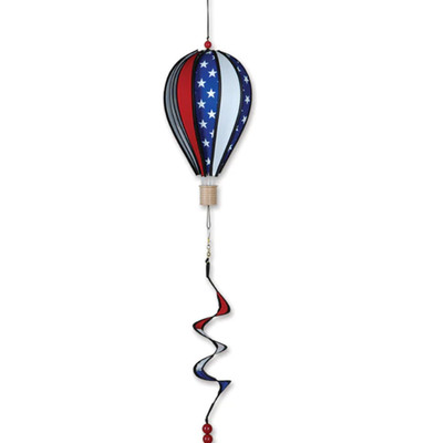 Premier Kites Hot Air Balloon - Stars & Stripes Wind Spinner