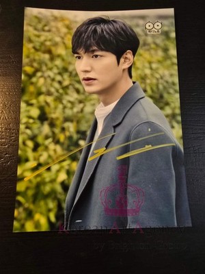 Rare Lee Min-ho Autograph   Authentic 7'' Signed Photo | K-Drama Collectible
