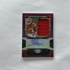 2025 Panini Certified - Freshman Fabric Mirror Signatures Jalen Royals #FBC-JRS