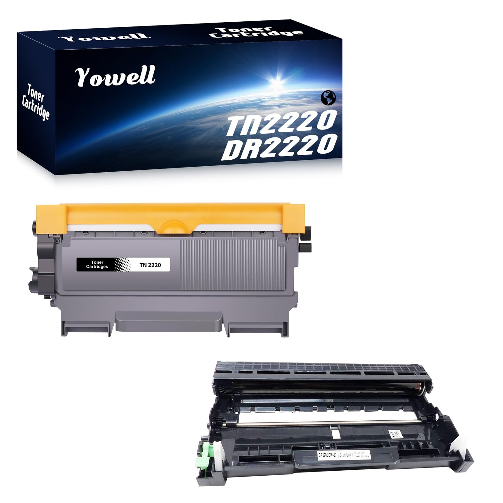Toner TN 2220 compatible Brother pour imprimer vos rapports de télétravail à la maison