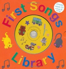 FIRST SONGS LIBRARY: OVER 50 SONGS! INCLUDES 3 BOOKS WITH By Roger Priddy *Mint*