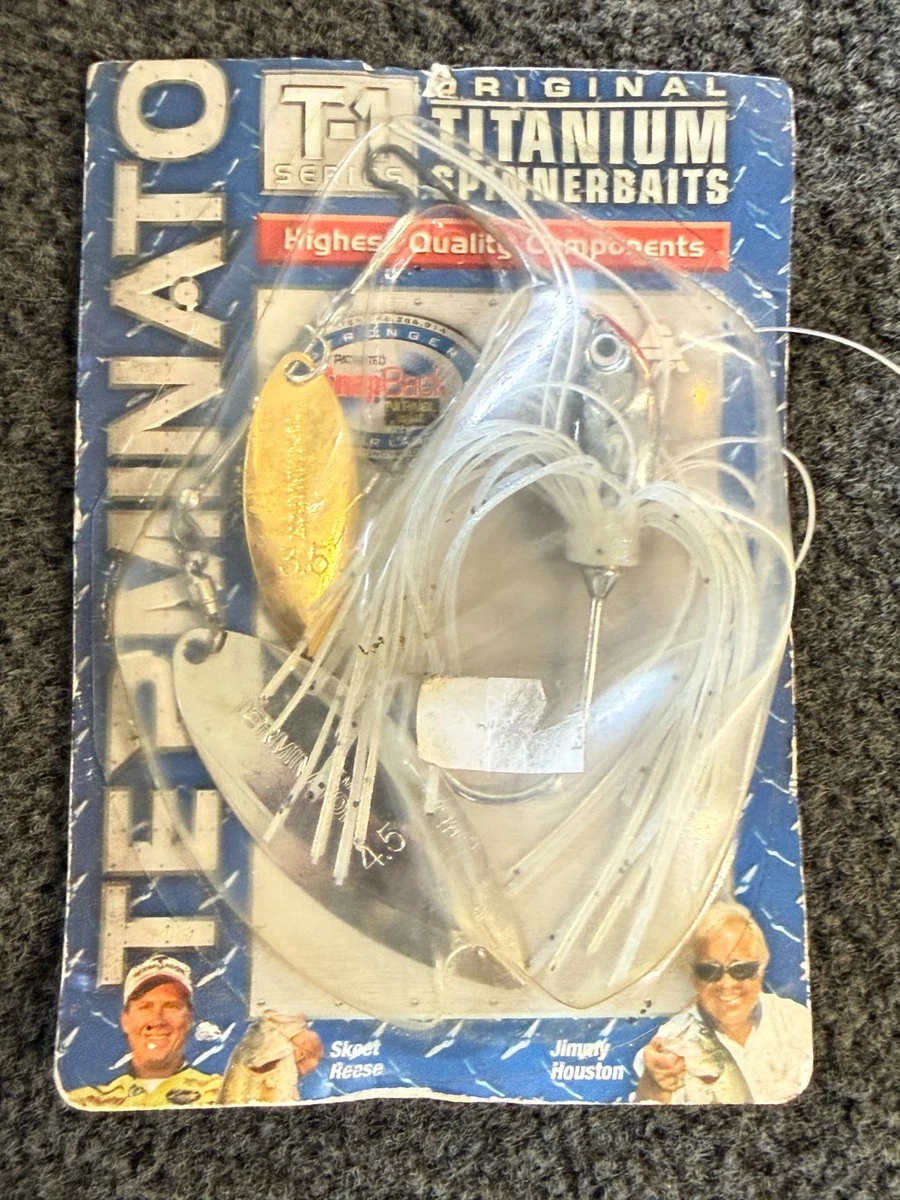 DISCONTINUED TERMINATOR T-1 TITANIUM SPINNERBAIT FIRE