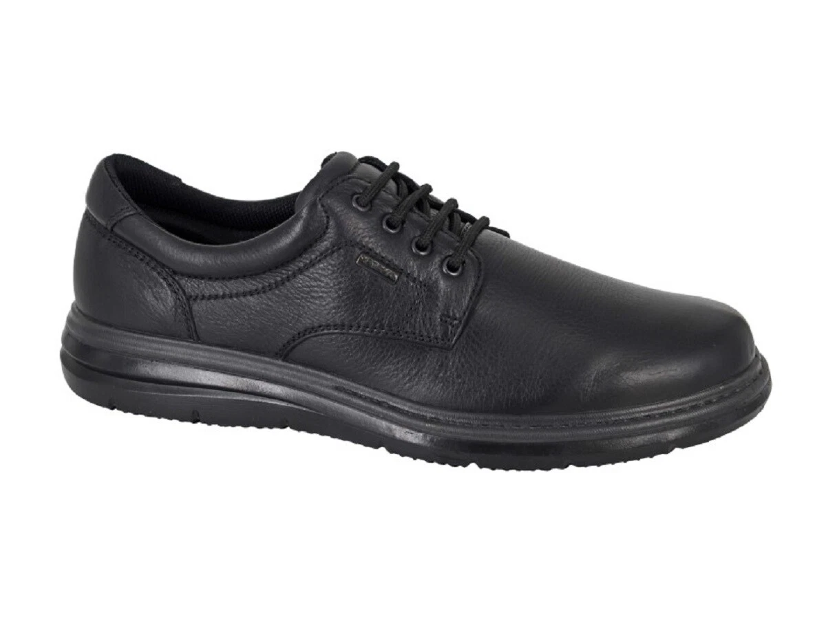 IMAC M524 Men's Leather Waterproof Comfort Extra Wide 4 Eye Lace Classic Shoes