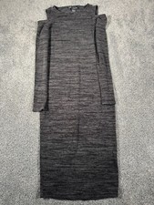 Chelsea & Theodore Bodycon Dress XS Cold Shoulder Minimalist Evening Wear Chic