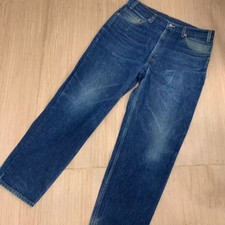 Levi's 550 Relaxed Fit Denim Blue Jeans Vintage Made in USA W36 L30