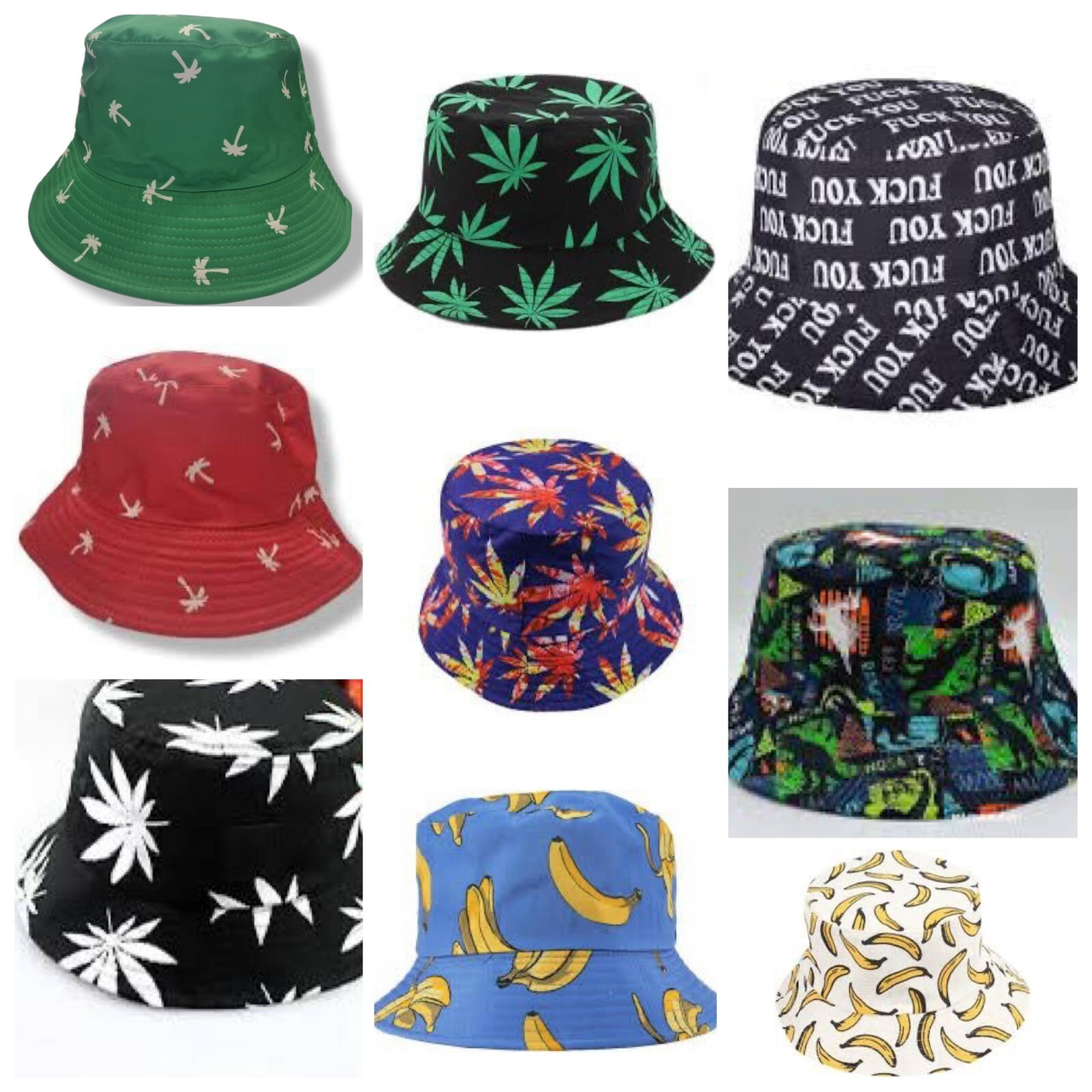 PONY Cappello uomo donna Bush Festival secchiello pesca sole cappelli spiaggia viaggio berretto UK