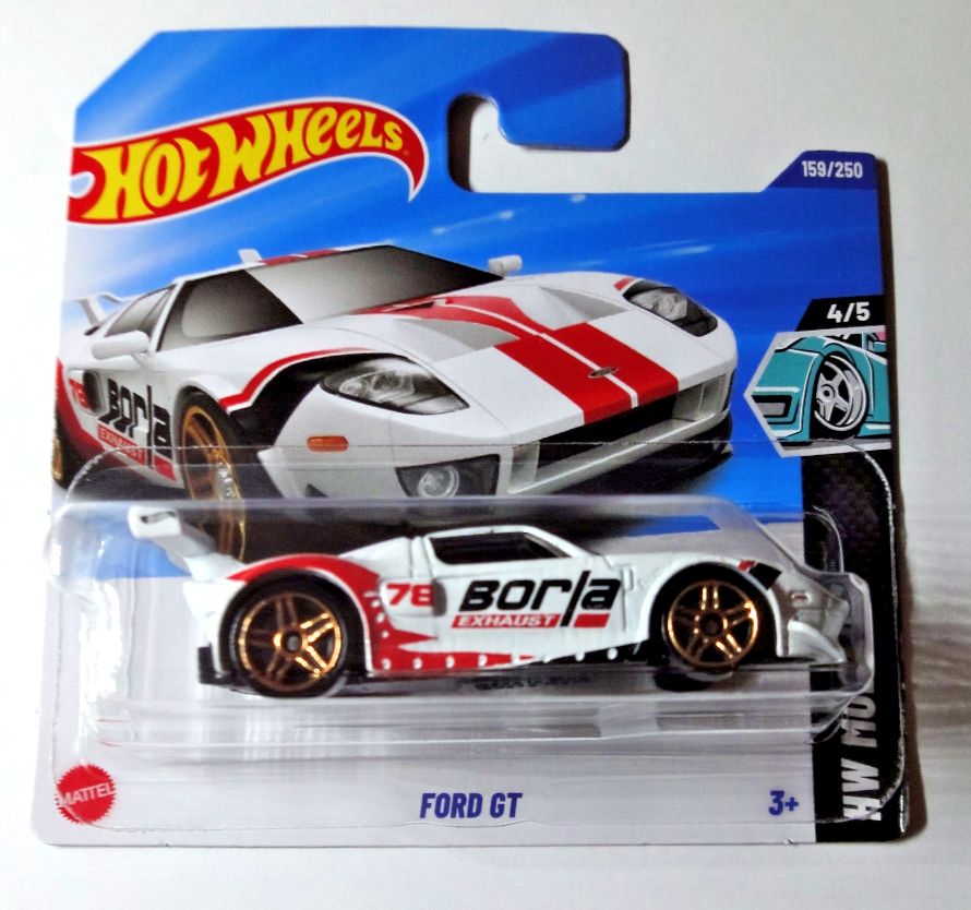 Hot Wheels - Ford GT - Weiß - Borla Exhaust - HW Modified 2025