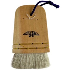 Japanese Geisha Kabuki Hinoki Wood Goat Hair Itahake Pro Stage Makeup Brush