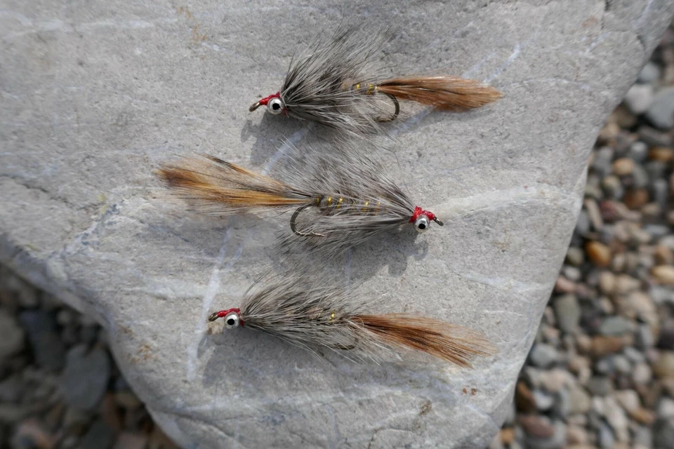 3 St. MAGNUS Streamer # 6 Regenbogen-Bach-Meer-Lachs-Forelle Saibling Barsch Top - Bild 1 von 1