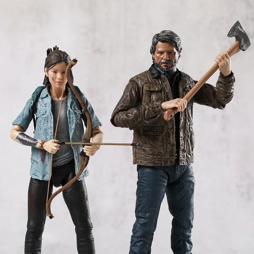 NECA Figurine The Last Of Us Joel et Ellie part 2 Collector 18 cm NEUF - Foto 6 di 6