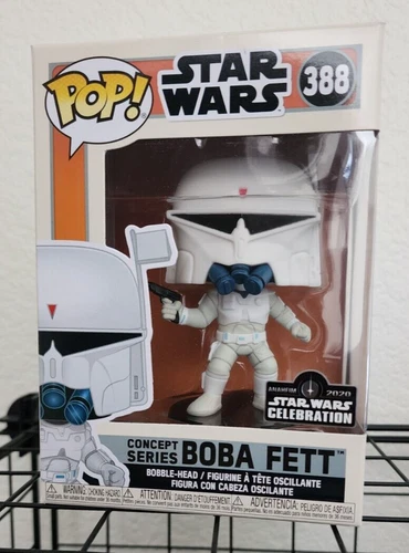 Star Wars Funko Pop! - Boba Fett Concept Series #388 - Celebration Exclusive