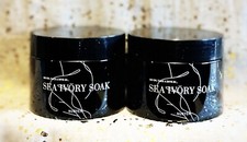 2x NUBYEN Val-I-Date Sea Ivory Soak Mineral Salts 150g each Travel Size NWOB 
