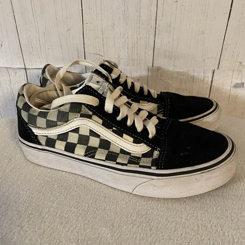 checkered vans 6.5