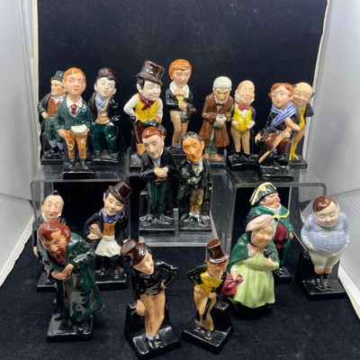 Rare Royal Doulton 4   Figurine Charles Dickens - Made In England Your Choice