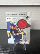 2005-06 Upper Deck SP GAME USED NATHAN HORTON #AF-NH AUTHENTIC FABRICS JERSEY