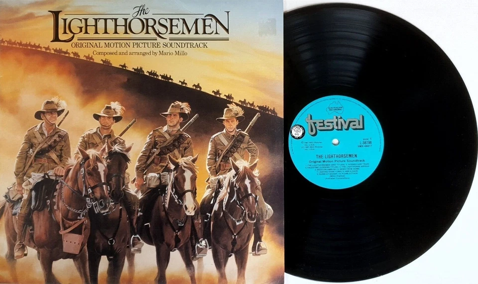 Mario Millo-The Lighthorsemen (Original Soundtrack) LP 1987 Festival L-38796 - Image 2 of 3