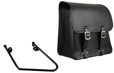 Saddlebag 20 Liter + bracket left suitable for Victory Judge Gepäck Satteltasche