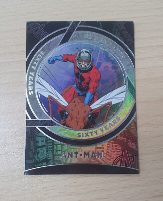 ANT-MAN CC-22 Marvel Finding Unicorn Avengers 60th Anniversary Black Foil Holo