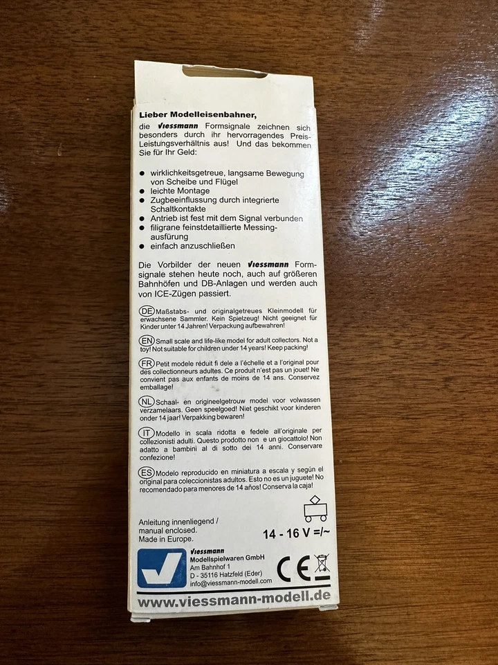 VIESSMANN 4800 Z SHAPE MAIN SIGNAL-NEW-SIGNAL WING - Image 2 of 2