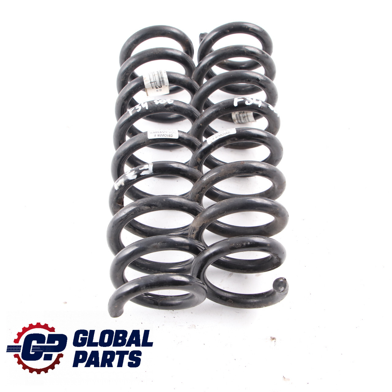 BMW F34 GT EG Coil Spring Set Rear Left Right N/O/S coil spring