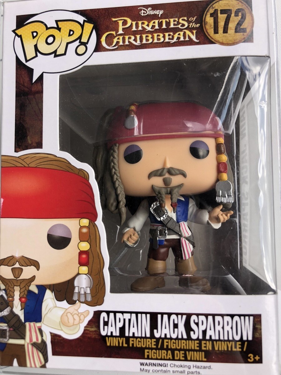 Funko Pop Captain Jack Sparrow Vaulted #172 Pirates Of The