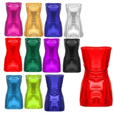 Womens Dress Breathable Tube Party Corset Cocktail Bandeau Sleeveless Clubwear