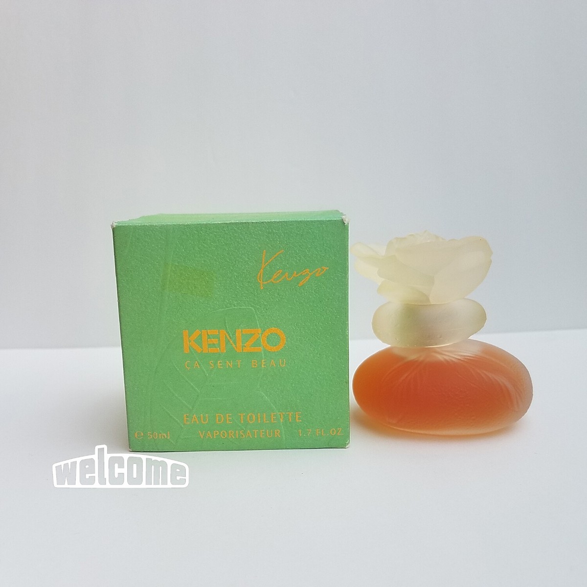 KENZO CA SENT BEAU BY KENZO WOMEN VINTAGE,RARE 1.7 FL.EDT SPRAY
