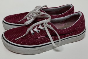 vans pink polka dot