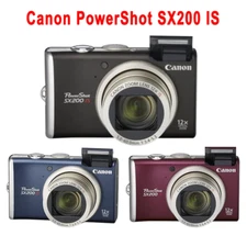 Canon PowerShot SX200IS 12.1MP Digital Camera with 12x Wide Angle Zoom