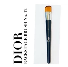 Dior No. 12 Backstage Foundation Brush for Full Coverage Finish |  ~NEW~ In Box