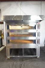 MIWE 2014 ELECTRIC CONDO TRIPLE DECK OVEN STEAM INJECTED ARTISIAN BREAD MOD CO 3
