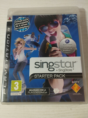 SingStar + SingStore Starter Pack - PlayStation 3 PS3 Game Sony Spanish