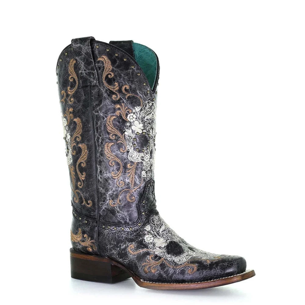 Corral square hotsell toe boots womens
