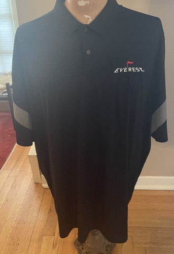 men 3XL Nike golf polo shirt black 