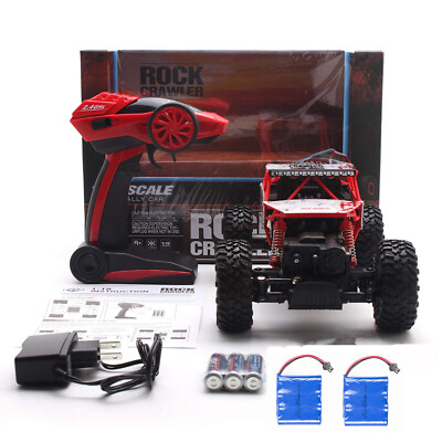 1/18 RC Monster Truck 4WD Off-Road Vehicle Remote Control Buggy  Crawler Car