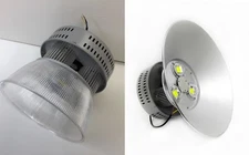 LED High Bay Warehouse Light Bright White Fixture Factory 250W-1000W Equivalent 