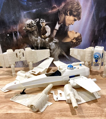 Vintage Star Wars X-Wing Fighter Broken Wing Repair Kit - Picture 1 of 17