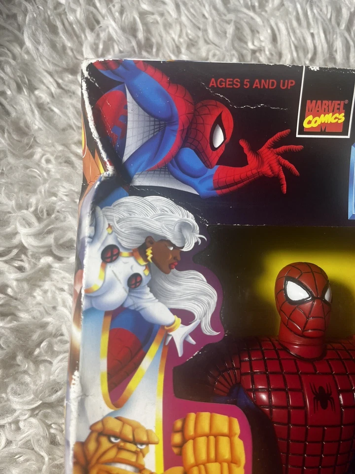 1998 Boxed Marvel Super Heroes Toy Biz 36948307 Spider-man Wars & Venom Vintage - image 4 of 4