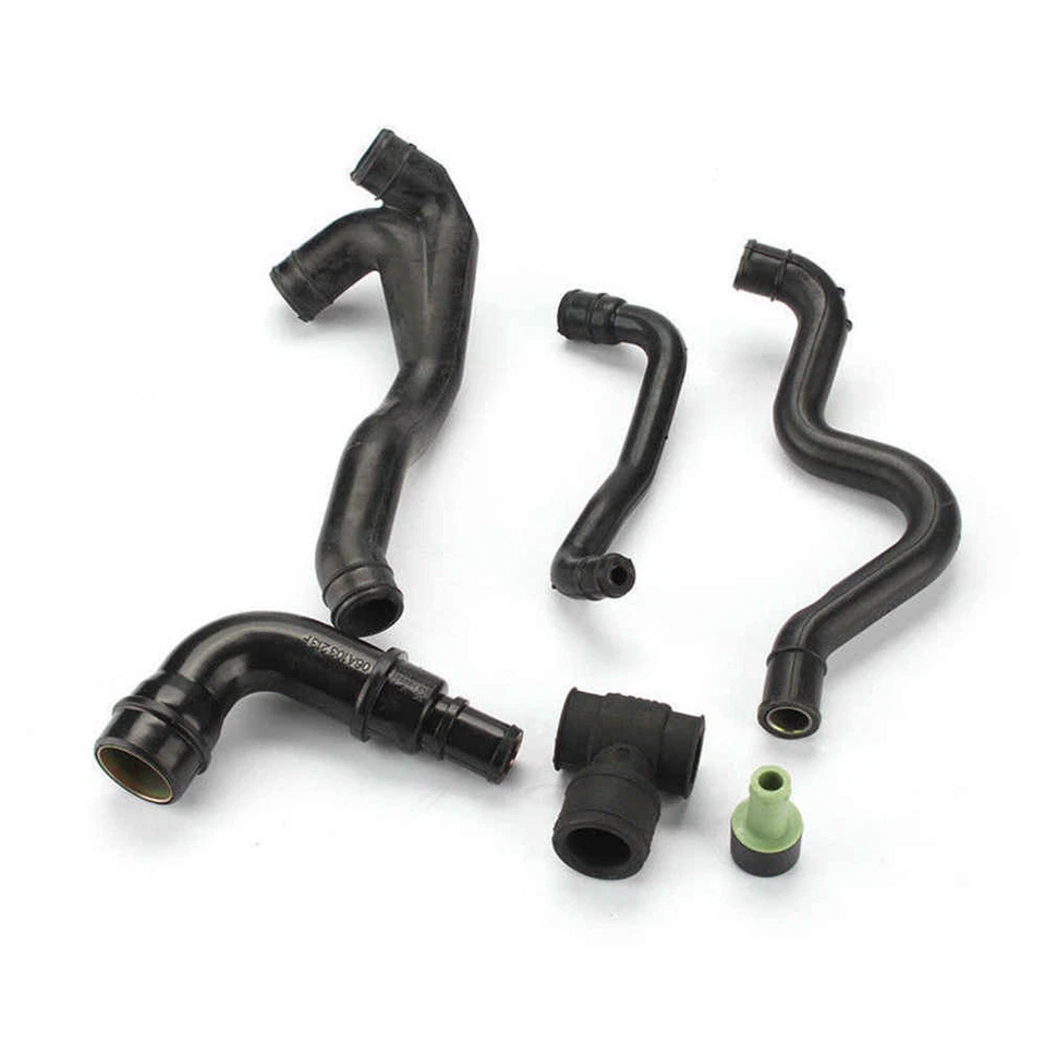 Kit de manguera respirador cárter motor 6 piezas para VW Jetta Golf Audi A3 A4 A6 TT 1.8T Foto 2 de 4