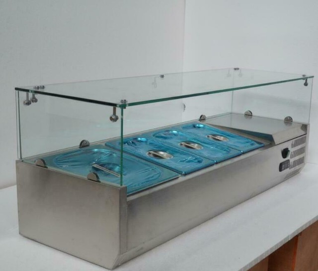 Restaurant Refrigerated Countertop Sandwich Salad Pizza Prep Table