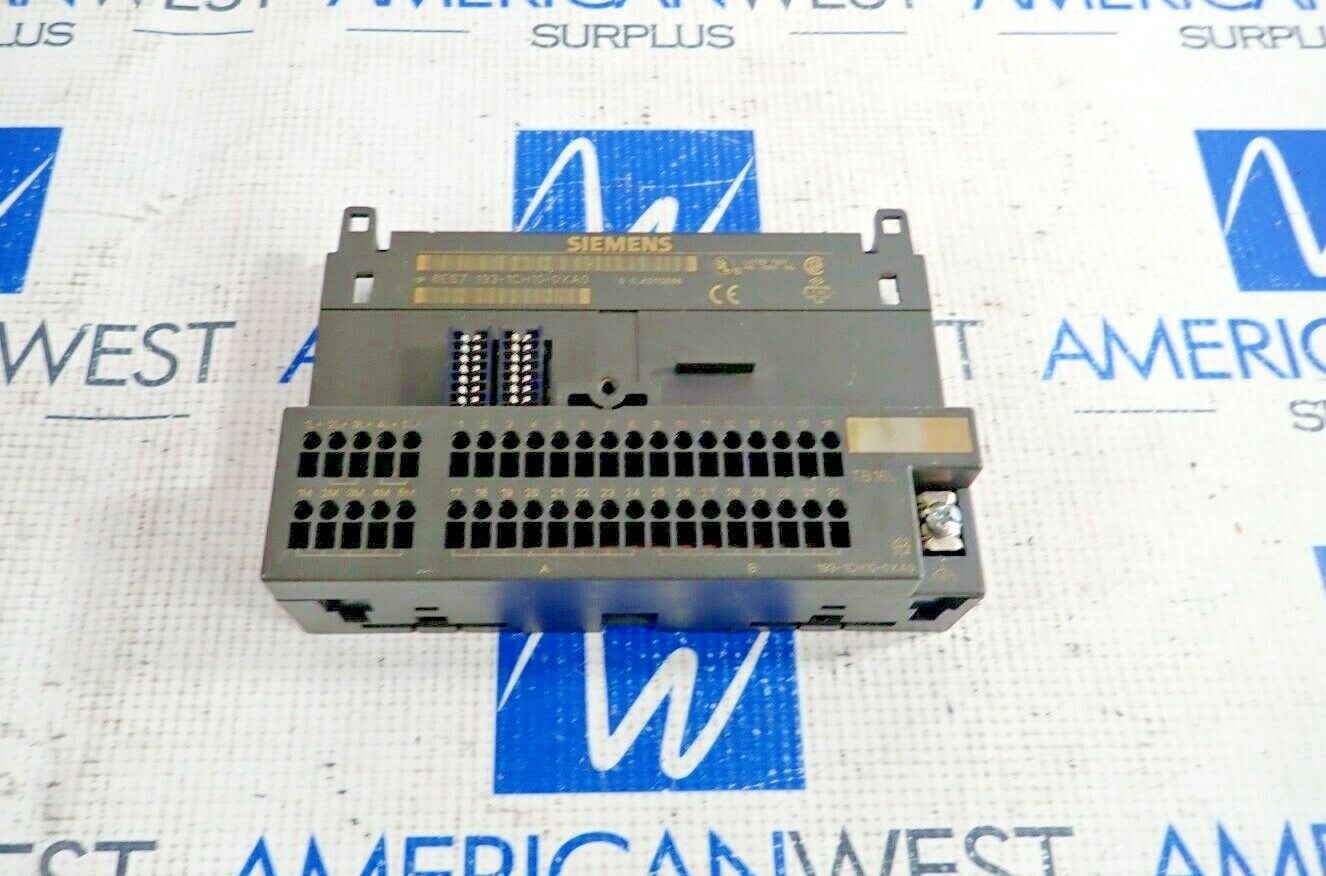 SIEMENS 1P 6ES7 193-1CH10-OXAO TERMINAL BLOCK