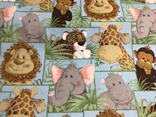 Baby animals Block baby toddler sheets set