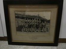 VINTAGE WOODEN FRAMED BLACK WHITE PHOTOGRAPH MELBOURNE HARRIERS 1938 FA EMBLING