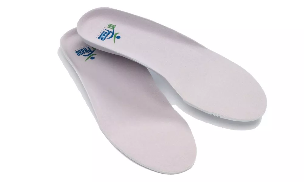 1st Phase White Frelen EVA Moulded Insoles MILD ARCH SUPPORT UK 3