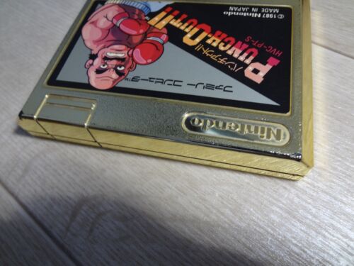 Punch Out Gold Nintendo Famicom NES Tested Work - Picture 8 of 24
