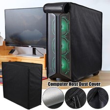 Waterproof Desktop Computer Host Dust Cover Full Protectives Cover With Zipper