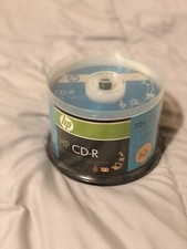 HP Logo CD-R 52X 50 Pack Blank Recordable Media Disc 700 MB/ 80 min