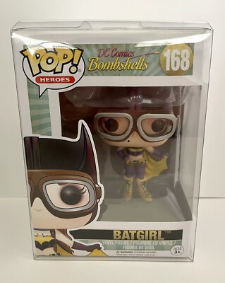 Funko Pop! DC Comics Bombshells #168 Batgirl - vaulted W/protector